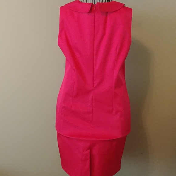 Dress, size 44, red color, 100 %viscose - Picture 4 of 9